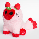 Fruity Felines Lucille the Strawberry Cat Plush