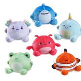 Super Duper Sugar Squisher- Plush Sea Friends