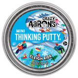 Mini Holiday Crazy Aarons Thinking Putty 2"