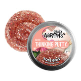 Mini Rose Gold Crazy Aarons Thinking Putty 2"