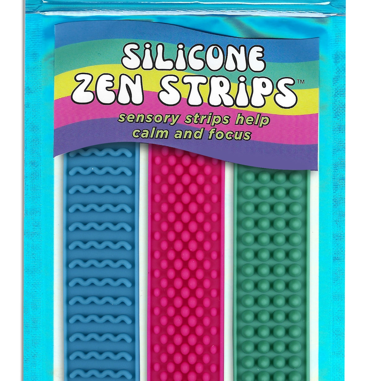Silicone Raised Zen Strips- 3 Pack