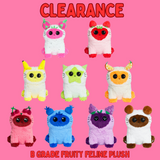 CLEARANCE-B Grade Fruity Feline Plush