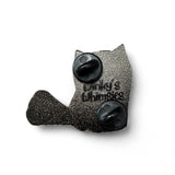 Scary Cat Enamel Pin- Michelle the Mummy Kitty