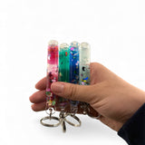 Mini Glitter Wand Keychain