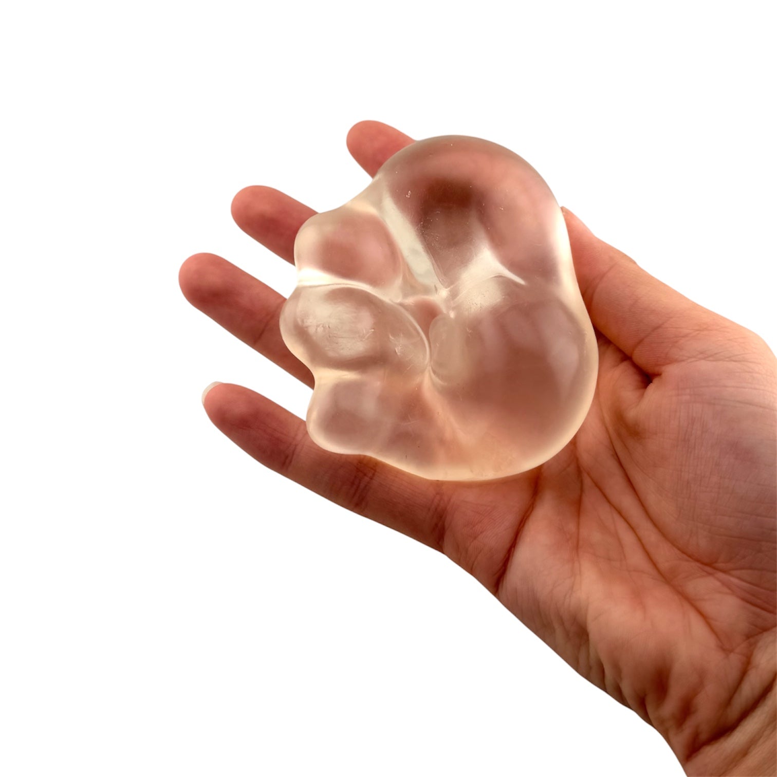 Sticky Clear Coconut Oil Squishy