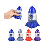 Liquid Glitter Sensory Rocket