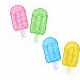 Super Duper Sugar Squisher- Sticky Glitter Ice Pops